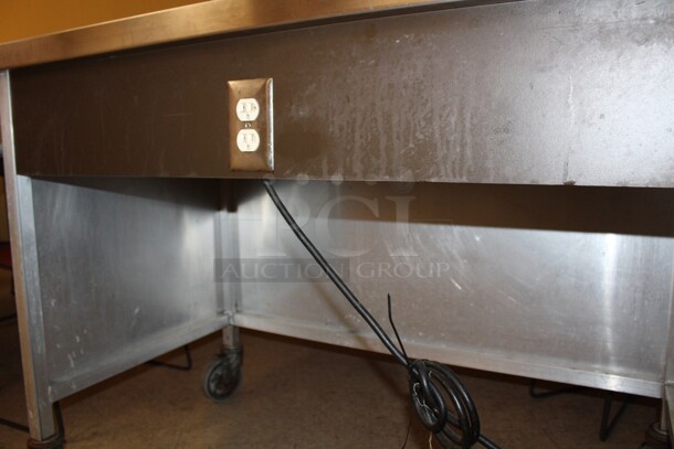 Stainless Steel Commercial Flatware Cart and Contents! 79x38.5x36 - Image 2 of 6