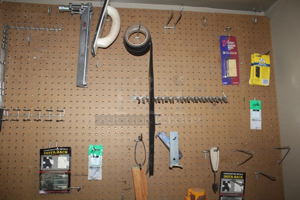 Metal Storage Cabinet with Various Tools and Supplies! 48x24x78 - Image 3 of 7