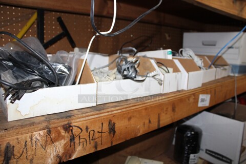 Lot of Various Phone Cords and Cables 