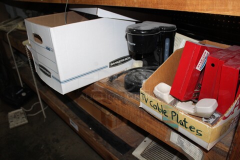 Lot of Brand New Scent Air Scent Wave Cartridge SWC1040-1934 Tropical Coconut Scent, Metal Tool Boxes, and More!