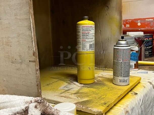 ALL ONE MONEY! Lot Of Various Paint, WoodFinish Stain, Air Duct Sealant, Ice Machine Cleaner, and More! - Image 2 of 3