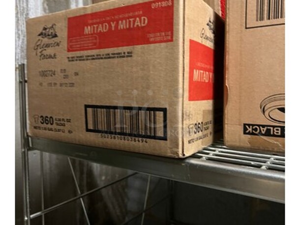 Contents in Room! Lot Includes Metal Shelving Units, Trash Can Liners, BRAND NEW Shower Poofs, BRAND NEW Shower Caps, Sewing Kits, Bigelow Tea Packets, BRAND NEW Tissues, Cleaning Bottles, and More! BUYER MUST REMOVE! Winning Bidder Can Take What They Want From Lot! - Image 10 of 12