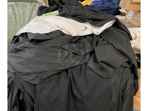 Stainless Steel Table, Various Linens, Laundry Bin/Cart, Hangers, Tissue Boxes, and More! BUYER MUST REMOVE! Winning Bidder Can Take What They Want From Lot! - Image 4 of 6