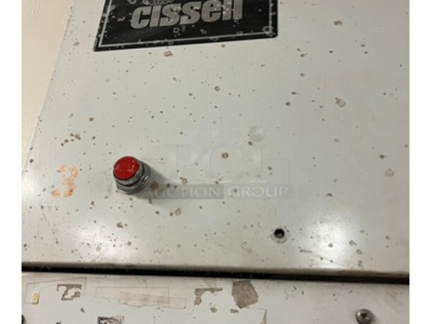 Cissell Model 44CD42G Stainless Steel Industrial Dryer! 203/240 Volts. 47x47x89. BUYER MUST REMOVE! ITEM WILL NEED TO BE DISASSEMBLED! - Image 2 of 5