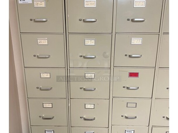 ALL ONE MONEY! Lot of 3 Filing Cabinets! - Image 1 of 1