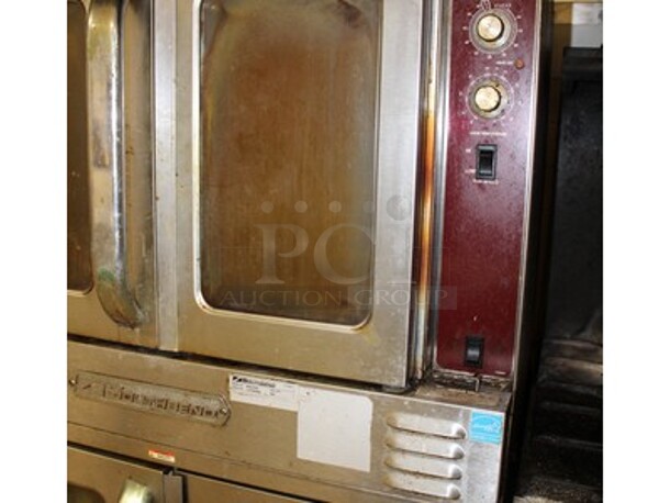2 Southbend Model BGS/22SC Stainless Steel Commercial Gas Convection Ovens. Working Before Business Closed! 2X Your Bid! 38x30x65. - Image 4 of 7