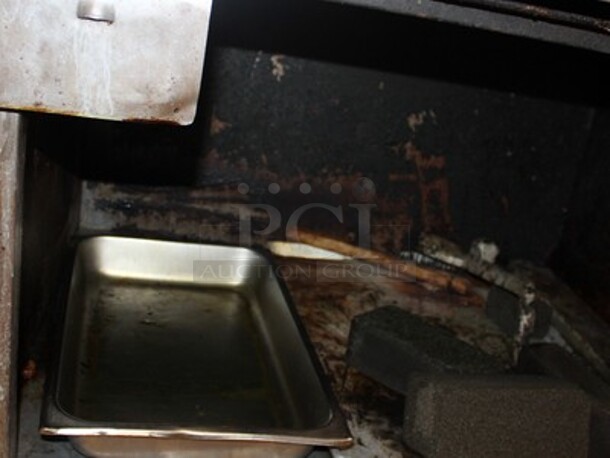 Stainless Steel Commercial Flat Top Griddle With Over Shelf On Commercial Casters. Working Before Business Closed! 32x36x60. - Image 6 of 6