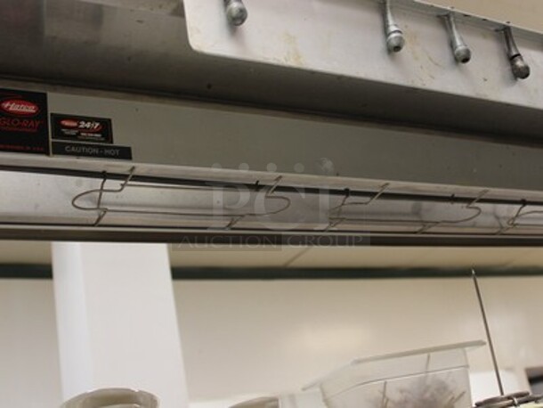 True Model TSSU-72-24M-B-ST Stainless Steel Commercial Sandwich Salad Bain Marie Mega Top With Hatco Model GRAH-60 Food Warmer, 2 Overshelves, And Cutting Board On Commercial Casters. 115 Volts. 1 Phase. Working Before Business Closed! 72x35x70 - Image 9 of 12