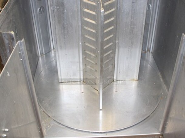 Crescor Crown X Heated Four Stack Plate Dispenser On Commercial Casters. 26x30x33 - Image 3 of 6