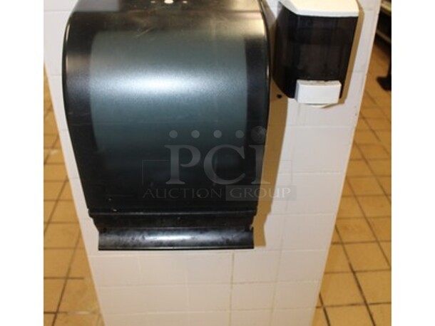 ALL ONE MONEY! 5 Commercial Paper Towel Dispensers and 5 Commercial Hand Soup Dispensers. BUYER MUST REMOVE! - Image 4 of 5