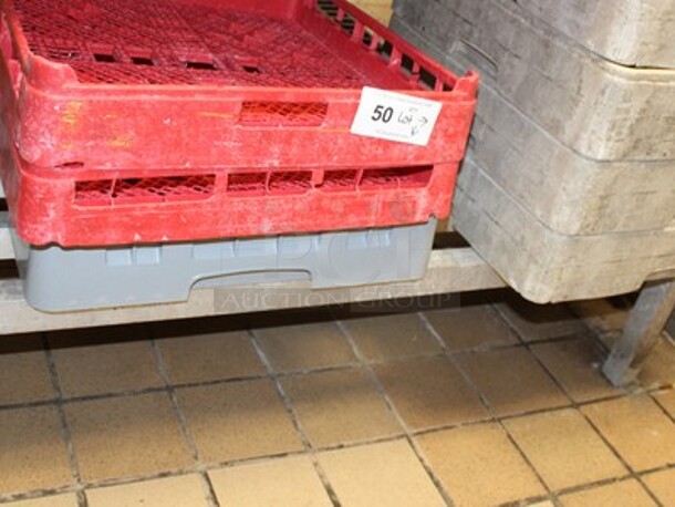 ALL ONE MONEY! Dish Caddies and Metal Dunnage Rack! - Image 1 of 3