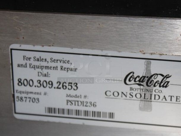 Stainless Steel Commercial Table/Drink Station with 6 Flavor Soda Dispenser, Ice Bin, and Undershelf Storage. 180x30x44. BUYER MUST REMOVE! - Image 3 of 7