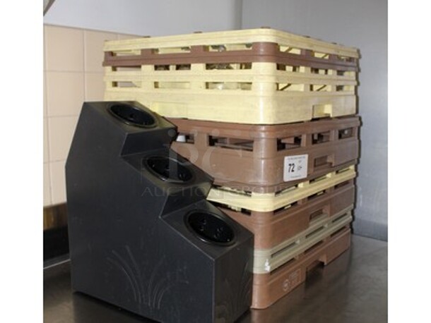 ALL ONE MONEY! Dish Caddies, Glasses, and Cup Holder - Image 2 of 2