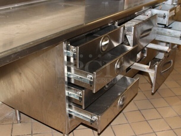 Wells Model RW-26 Stainless Steel Commercial Warming Cabinets, With Utensils and Stainless Steel Table Top. 1 Phase.120 Volt. 114x30x30. BUYER MUST REMOVE! - Image 7 of 7