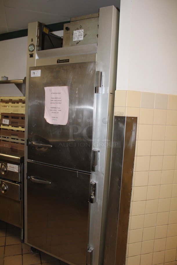 Traulsen Model GNT-1-32 Stainless Steel Commercial Refrigerator/Freezer on Commercial Casters. 115V. 1 Phase. 31x33x30  - Image 1 of 5