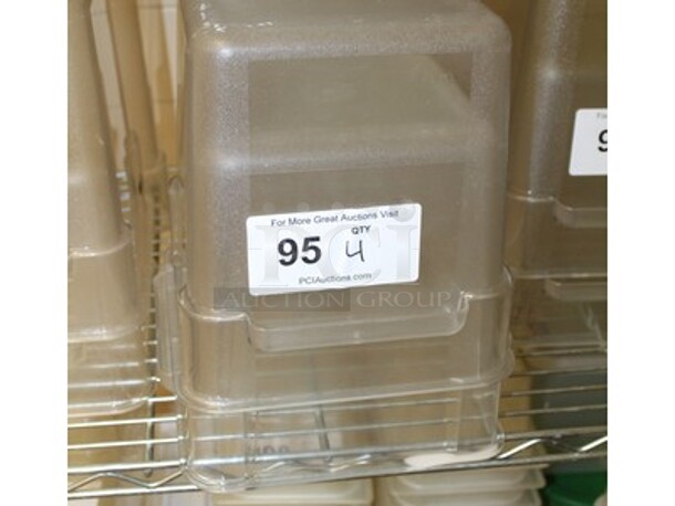 Plastic Drop In Bins. 4x Your Bid! - Image 1 of 1