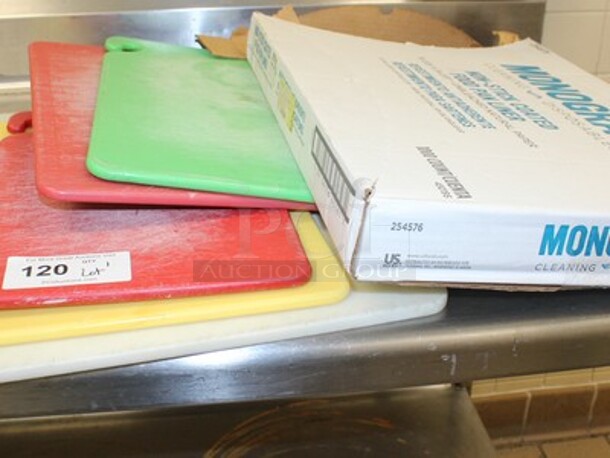 ALL ONE MONEY! Various Sized Cutting Boards and Food Pan Liners - Image 1 of 2