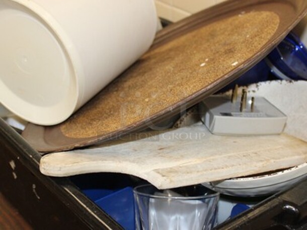 ALL ONE MONEY! Bus Pan, Squirt Bottles, Water Bottle, Tray, and More! - Image 1 of 2