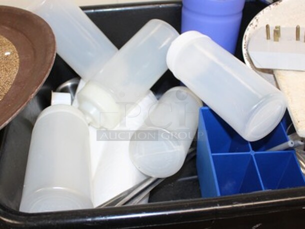 ALL ONE MONEY! Bus Pan, Squirt Bottles, Water Bottle, Tray, and More! - Image 2 of 2