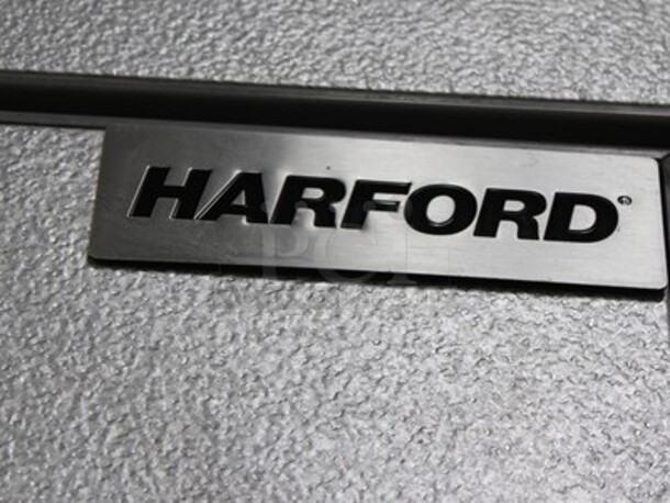 Harford Model Stainless Steel Commercial Walk In Freezer Box With Trenton Model TPLP214MAS1BR2-EC2 Evaporator. Working Before Business Closed! 8'x18'x7.5x. Does Not Include Metros! Condensers Are Above Units! BUYER MUST REMOVE! REFRIGERATION MUST BE REMOVED BY HVAC PROFESSIONALS!  - Image 2 of 9