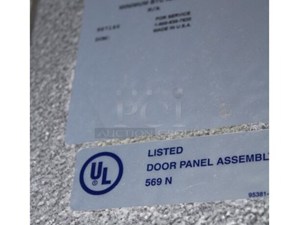 Harford Model Stainless Steel Commercial Walk In Cooler Box With Trenton Model TPLP214MAS1BR2-EC2 Evaporator. Working Before Business Closed! 8'x18'x7.5x. Does Not Include Metros! Condensers Are Above Units! BUYER MUST REMOVE! REFRIGERATION MUST BE REMOVED BY HVAC PROFESSIONALS!  - Image 11 of 11