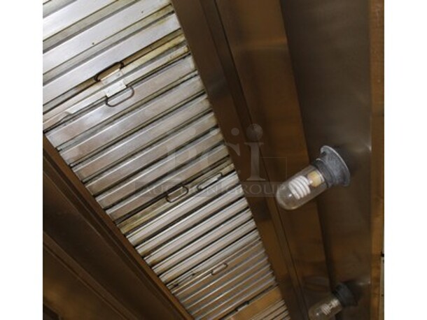 Stainless Steel Commercial 6' Hood with Filters. BUYER MUST REMOVE! - Image 2 of 4