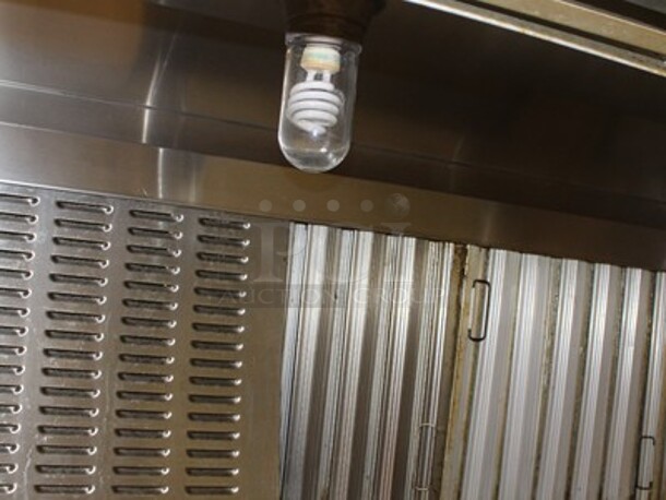 Stainless Steel Commercial 5' Hood with Filters. BUYER MUST REMOVE! - Image 2 of 6