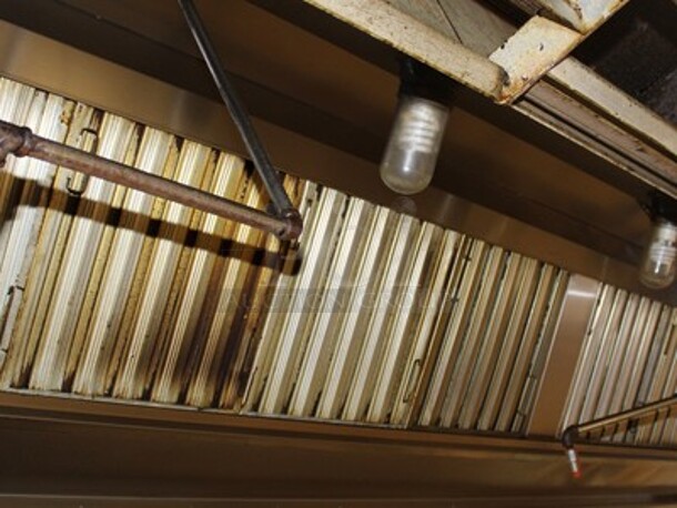 Stainless Steel Commercial 6' Hood with Filters. BUYER MUST REMOVE! - Image 2 of 4