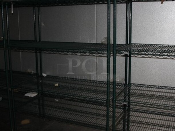 ALL ONE MONEY! Lot Of Shelving Units! Contents Included!