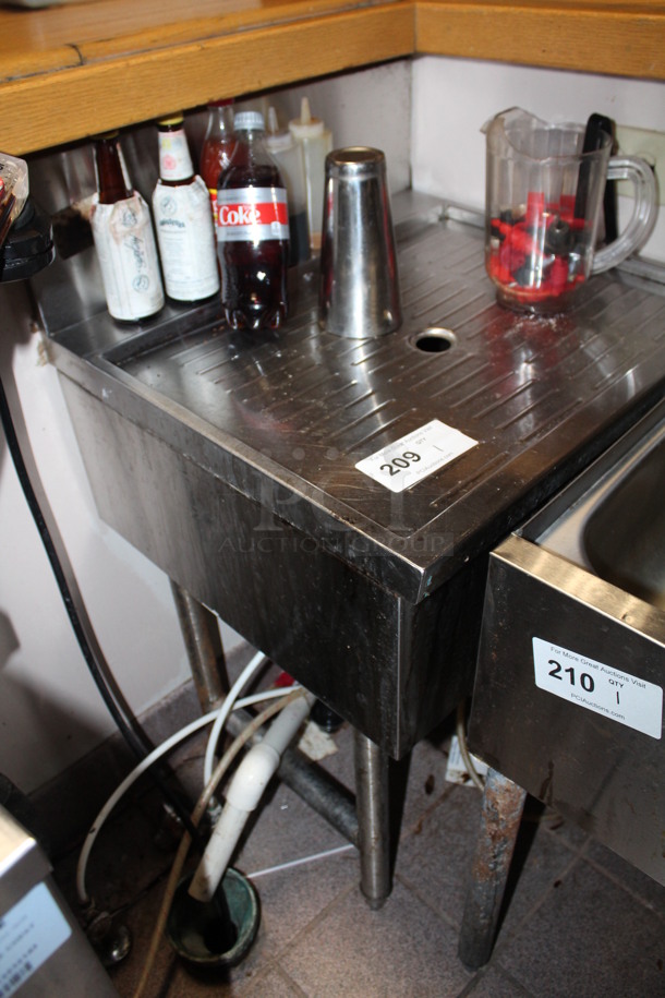 Stainless Steel Drainboard Table. 23x21x30. BUYER MUST REMOVE! - Image 1 of 2