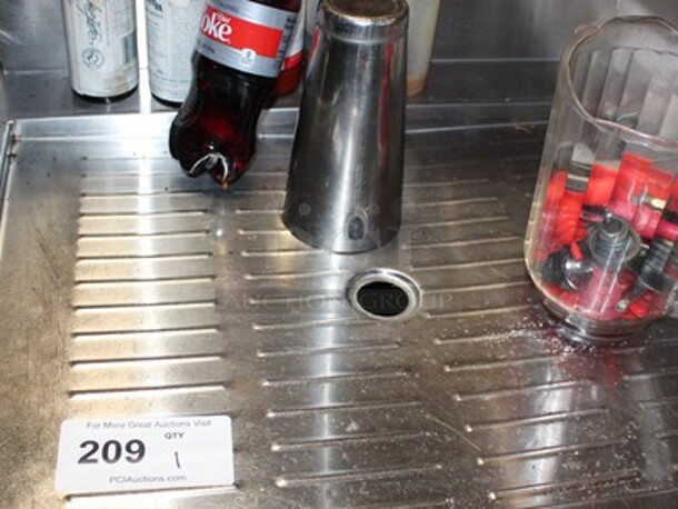 Stainless Steel Drainboard Table. 23x21x30. BUYER MUST REMOVE! - Image 2 of 2