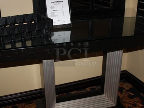 ALL ONE MONEY! Everything In Room! Includes Chip Merchandiser and Table. Table is 60x22x34 - Image 2 of 3