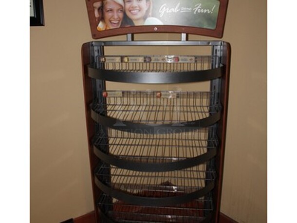 ALL ONE MONEY! Everything In Room! Includes Chip Merchandiser and Table. Table is 60x22x34 - Image 3 of 3
