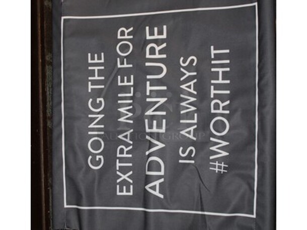 3 Cloth Material Signs/Banners. 3x Your Bid! - Image 3 of 4