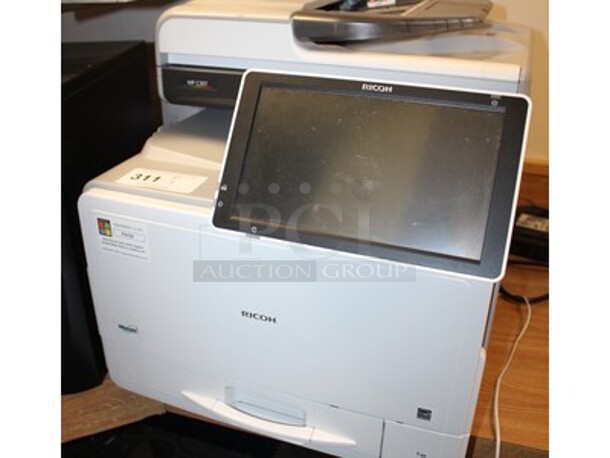 Ricoh MP C307 All-In-One Printer, Copier, Scanner, and Fax. 20x24x21