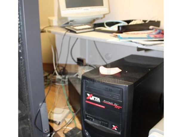ALL ONE MONEY! 17" Monitor and Xeta Technologies Virtual XL 300 Computer Tower - Image 1 of 3