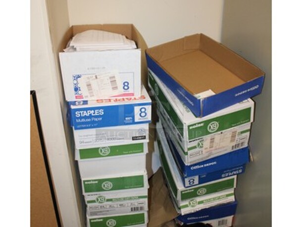 ALL ONE MONEY! Contents In Office! Lot Includes, Desk, Chairs, Filing Cabinet, 3 Various Monitors, and More! Desk is 42x30x30 - Image 4 of 6