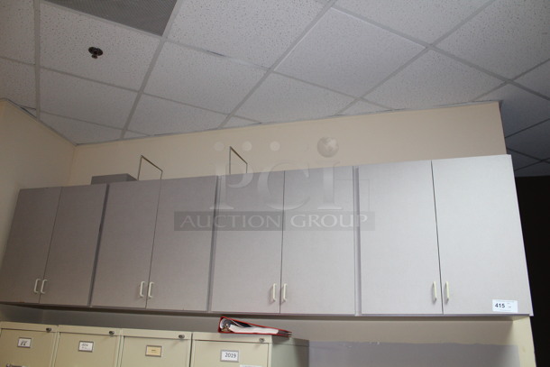 Wall Mounted Cabinets! BUYER MUST REMOVE!