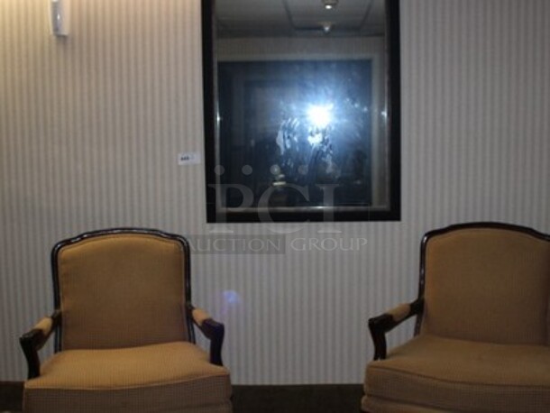 ALL ONE MONEY! 2 Chairs and Mirror! BUYER MUST REMOVE! Winning Bidder Can Take What They Want From Lot!