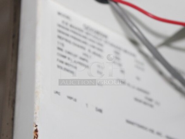 Manitowoc Model QD0283W Stainless Steel Commercial Ice Maker and Ice Dispenser. 30x25x80 - Image 3 of 4