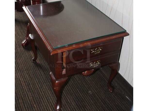 ALL ONE MONEY! Contents in Room! Includes Chairs, Wooden Night Stands, Lamps, Glass Dining Room Table with 4 Chairs, Wooden Table, Phone, Clock, Pull Out Sofa Bed. BUYER MUST REMOVE! Winning Bidder Can Take What They Want From Lot! - Image 2 of 11