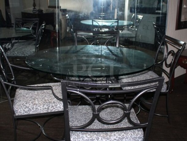 ALL ONE MONEY! Contents in Room! Includes Chairs, Wooden Night Stands, Lamps, Glass Dining Room Table with 4 Chairs, Wooden Table, Phone, Clock, Pull Out Sofa Bed. BUYER MUST REMOVE! Winning Bidder Can Take What They Want From Lot! - Image 7 of 11