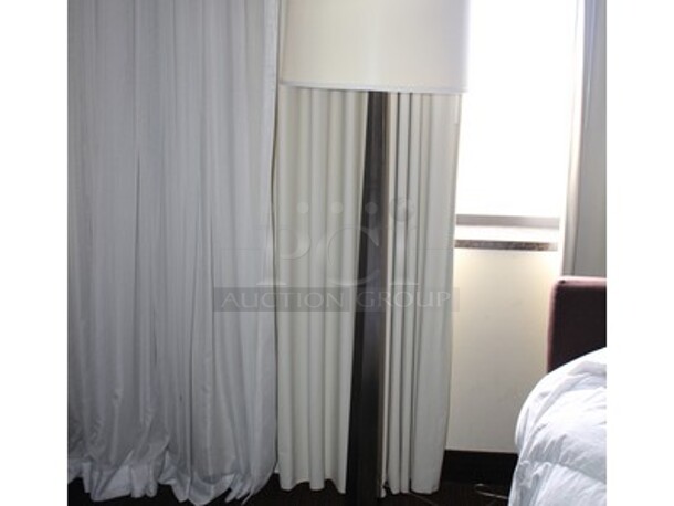 ALL ONE MONEY! Contents in Suite! Includes Wooden Bed Frame for King Sized Mattress, Wooden Night Stand, Bench, Wooden Dresser, Lamps, and Pictures. Mattress Not Included! BUYER MUST REMOVE! Winning Bidder Can Take What They Want From Lot! - Image 6 of 6