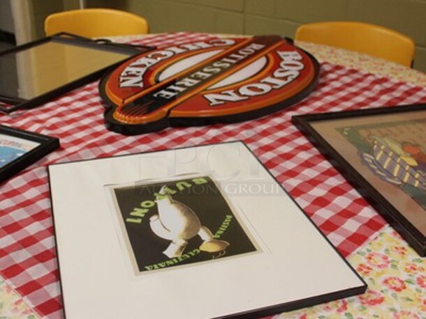 Lot Of Various Wall Decor! Includes Pictures and Mirror! - Image 1 of 6