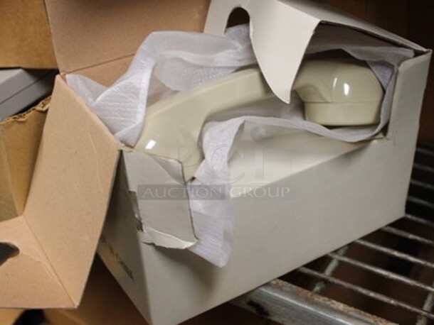 ALL ONE MONEY! Metal Shelving Unit With Paradyne Modems, Brand New Phones, Various Cables, AlertMaster Am-6000 Alarm Clocks, and More! Winning Bidder Can Take What They Want From Lot! - Image 4 of 8