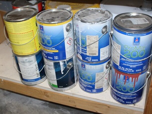 ALL ONE MONEY! Lot Includes Various Paints, Spray Bottles, Tools, Paint Brushes, Paint Rollers and More! Winning Bidder Can Take What They Want From Lot! - Image 2 of 7