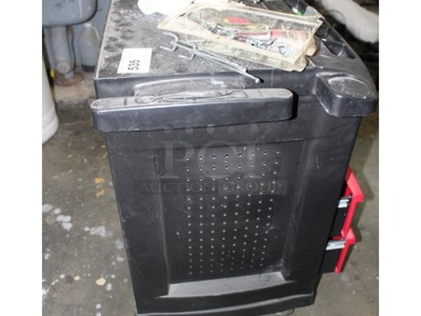 Plastic Tool Cart With 4 Drawers. Includes Contents! 33x20x32 - Image 4 of 4