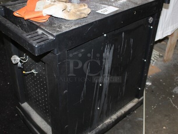 Plastic Tool Cart With 4 Drawers. Includes Contents! 33x20x32 - Image 2 of 3