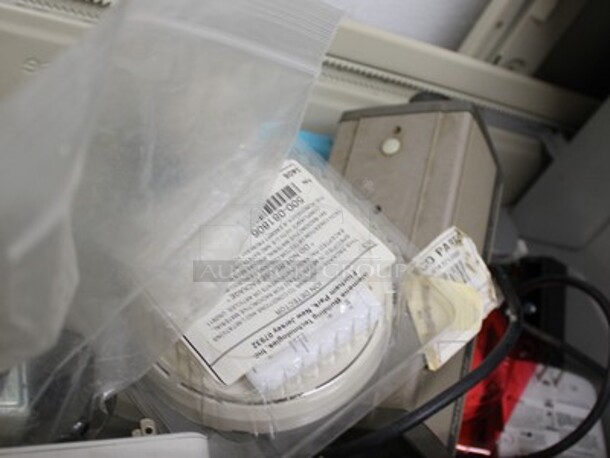 Filing Cabinet and Contents! Lot Includes Pain Brush, Vacuum Belts, Ion Detector, Tape, and More! - Image 3 of 4