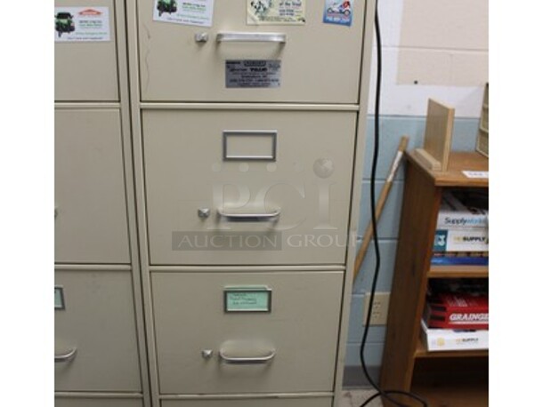 Filing Cabinet and Contents! Lot Includes CO2 Refill Cartridges, Wall Trimmer, and More!